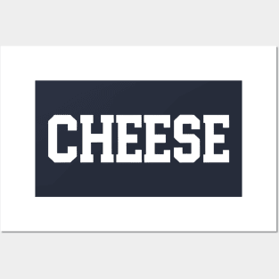 Cheese - Artistic Typography Posters and Art